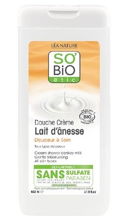 SOBIO ETIC Organik Eşek Sütü Neendirici Duş Kremi